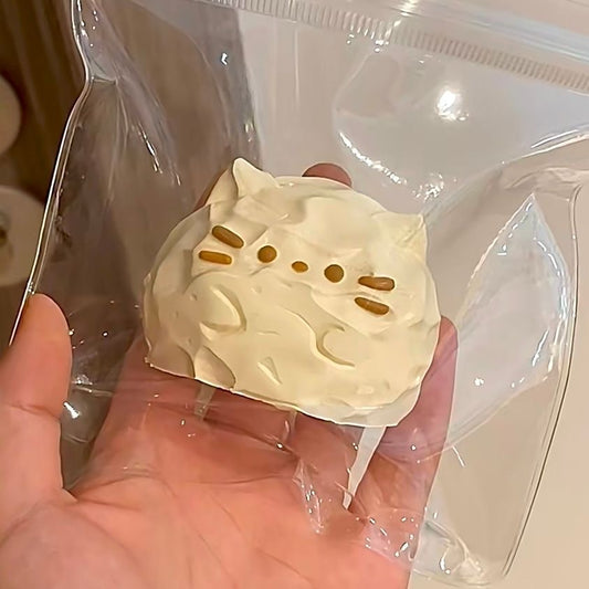 Creamy Cat Puff Squishy - Soft